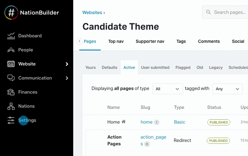 How to add a custom field in NationBuilder